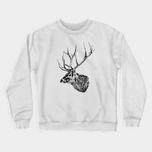 Deer portrait Crewneck Sweatshirt